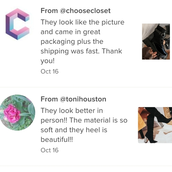 𝙇𝙖𝙨𝙩 5.5, 6, 6.5 & 7💎Diamond Heel Knee High Boot - BLACK - Picture 7 of 14